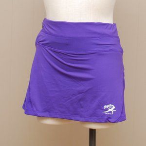 Jiggy Skirts Women's Active Workout Skorts in Purple